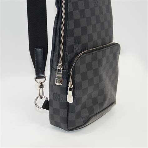 lv avenue sling bag damier graphite|louis vuitton damier graphite backpack.